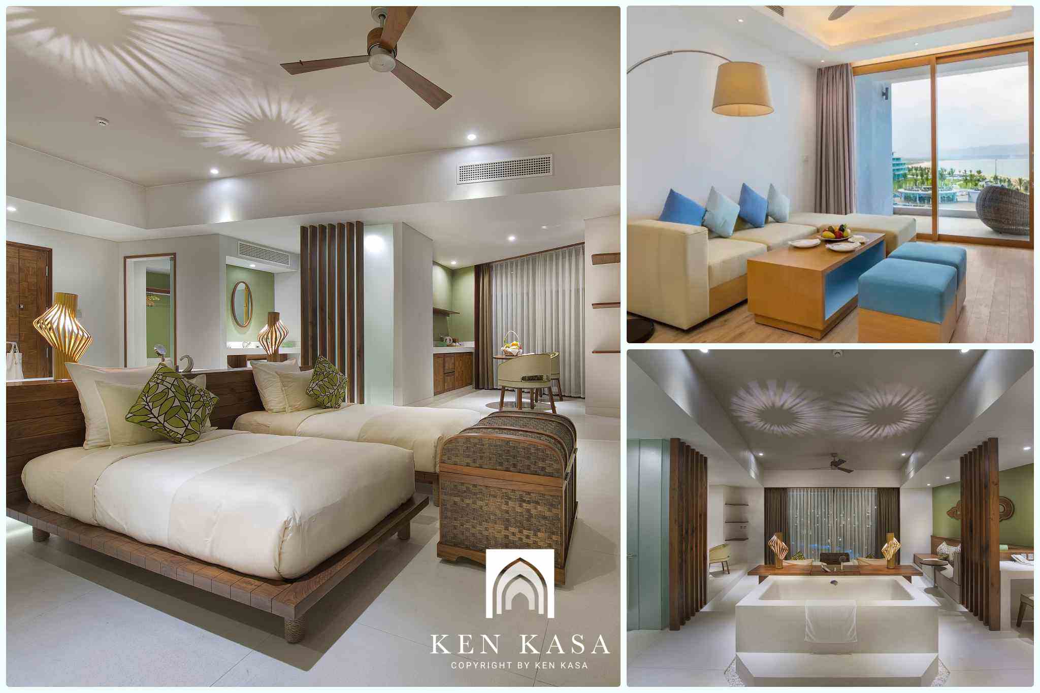 Ph&ograve;ng family suite trong kh&aacute;ch sạn 